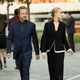 Caleb (Aaron Paul) has a couple things under control but damn, does he look sharp!